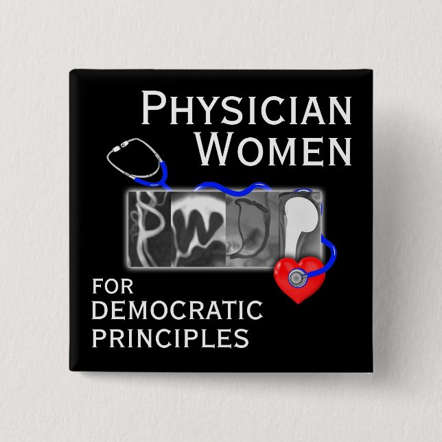 Botón del logotipo de la radiografía de PWDP con (Anverso)