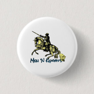 Botón del logotipo de los hombres 'N Knights'