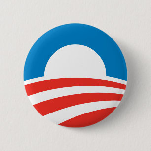 Botón del logotipo de Obama
