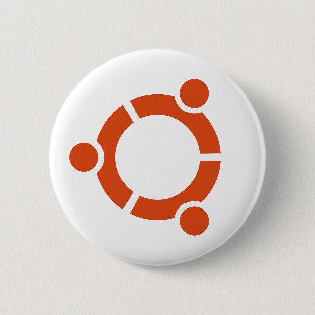 Botón del logotipo de Ubuntu (Anverso)
