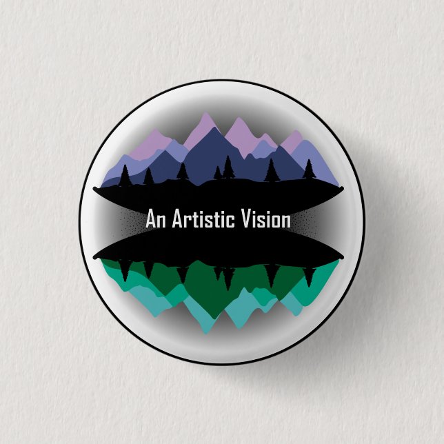 Botón del logotipo "de Vision artístico" (Anverso)