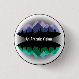 Botón del logotipo "de Vision artístico"