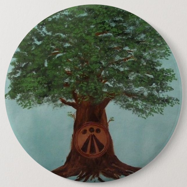 botón del logotipo del oaklight (Anverso)