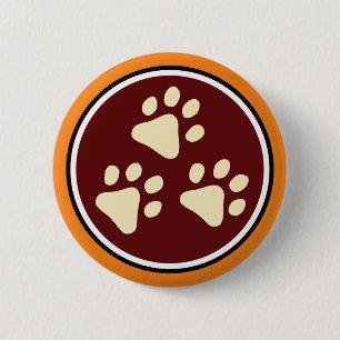 Botón del logotipo Tripawds 3-Paw