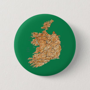 Botón del mapa de Irlanda