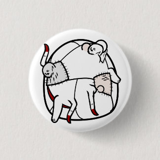 Botón del marmotreto del arte del cadáver