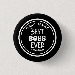 Botón del Mejor Jefe de Todos los Tiempos
