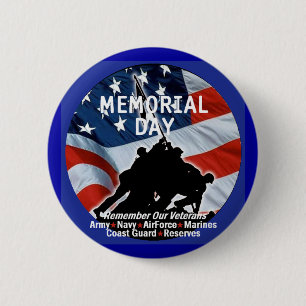 Botón del MEMORIAL DAY