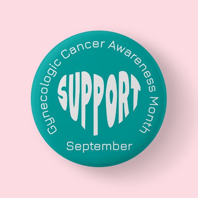 Botón del Mes de Concientización sobre el Cáncer G (Gynologic Cancer Awareness Month Badge)