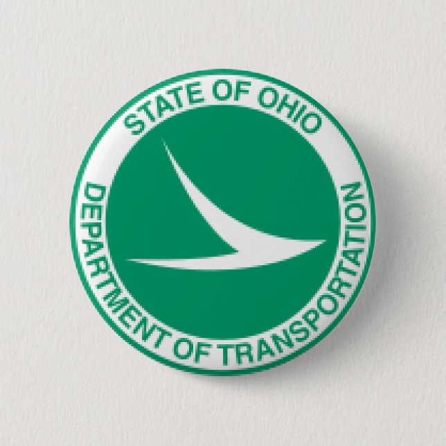 Botón del Ministerio de Transporte de Ohio (Anverso)