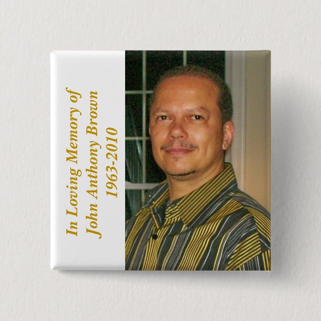 Botón del monumento de JB (Anverso)