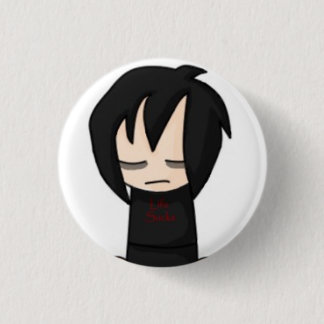 Botón del muchacho de Emo