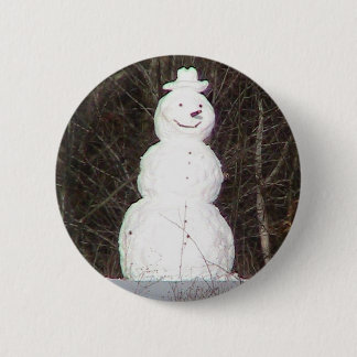 Botón del muñeco de nieve