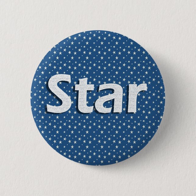 Botón del nombre de estrella (Anverso)