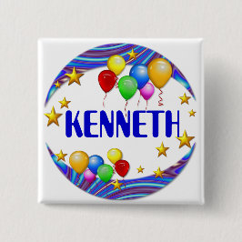 Botón del nombre del ~ de los globos y de las