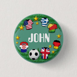 Botón del nombre del ~ del fútbol