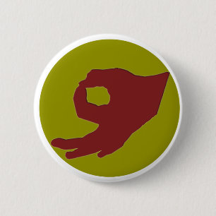 Botón del número 2 del juego de la mano del