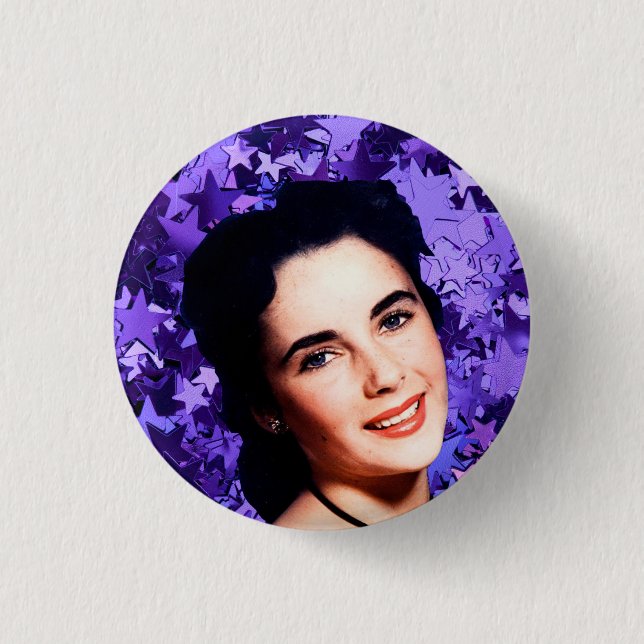Botón del Nymphet de Elizabeth Taylor (Anverso)