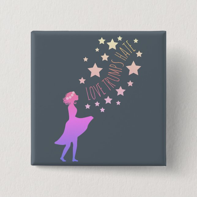 Botón del odio de los triunfos del amor (Anverso)