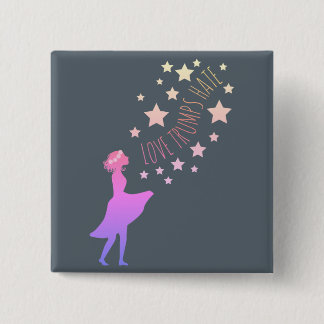 Botón del odio de los triunfos del amor