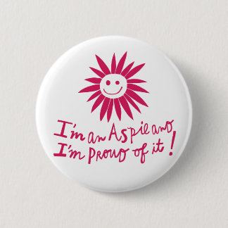 Botón del orgullo de Aspie