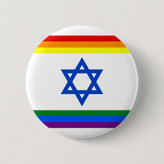 Botón del orgullo de Israel LGBT