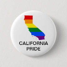 BOTÓN DEL ORGULLO LGBTQ CALIFORNIA