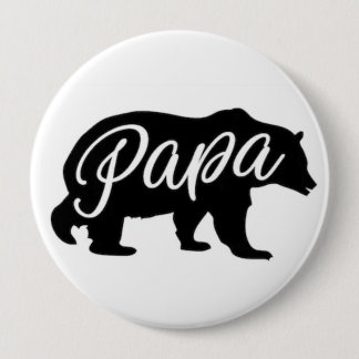 Botón del oso de la papá