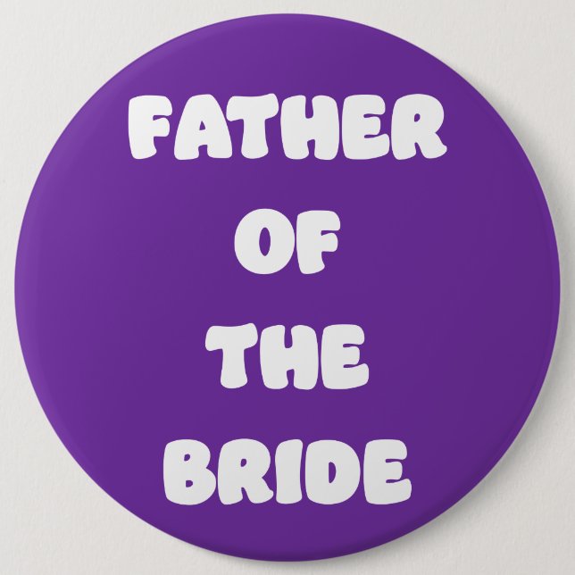 Botón del Padre de la Novia (Anverso)