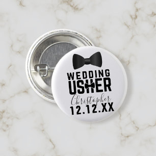 Botón del partido de novias Usher, Boda de Tuxedo