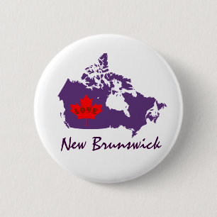 Botón del perno de Canadá del personalizar de