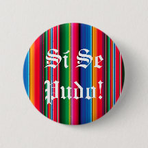 Botón del perno del zarape del sarape del pudo del