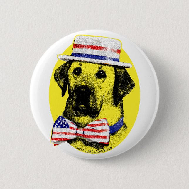 Botón del perro amarillo (Anverso)