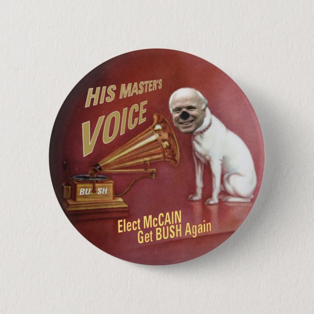 Botón del perro casero de McCain (Anverso)