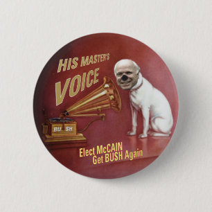 Botón del perro casero de McCain