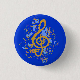 Botón del personalizado de la música de los