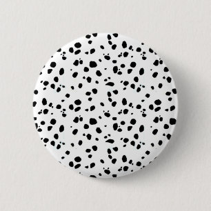 Botón del Pin del perro de Dalmation