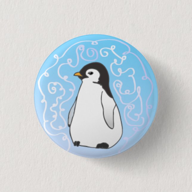 Botón del pingüino (Anverso)