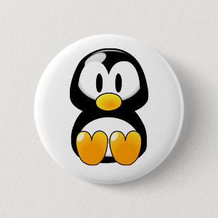 Botón del pingüino del bebé