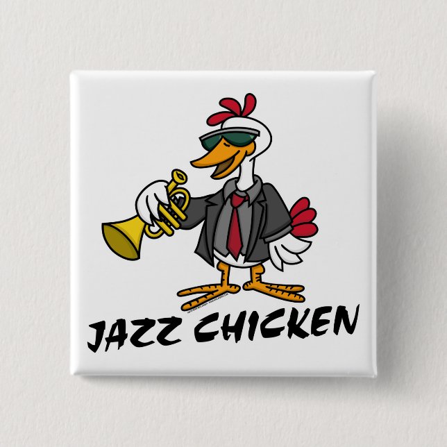 Botón del pollo del jazz (Anverso)