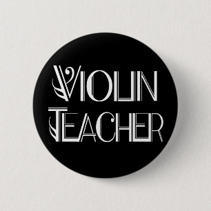 Botón del profesor del violín