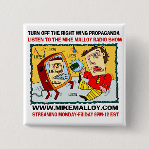 Botón del programa radiofónico de Mike Malloy