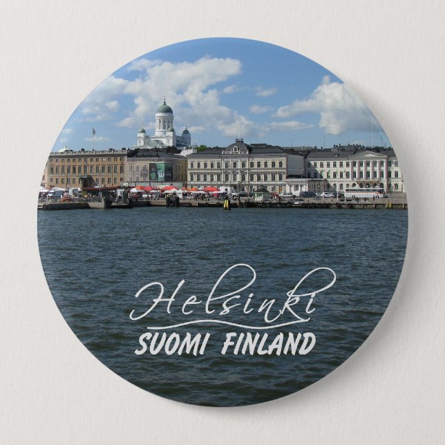 Botón del puerto de Helsinki (Anverso)