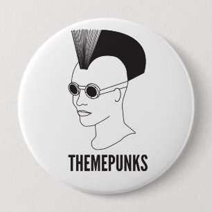 Botón del punk de la nueva ola