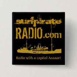 botón del punto com del surfpirateRADIO