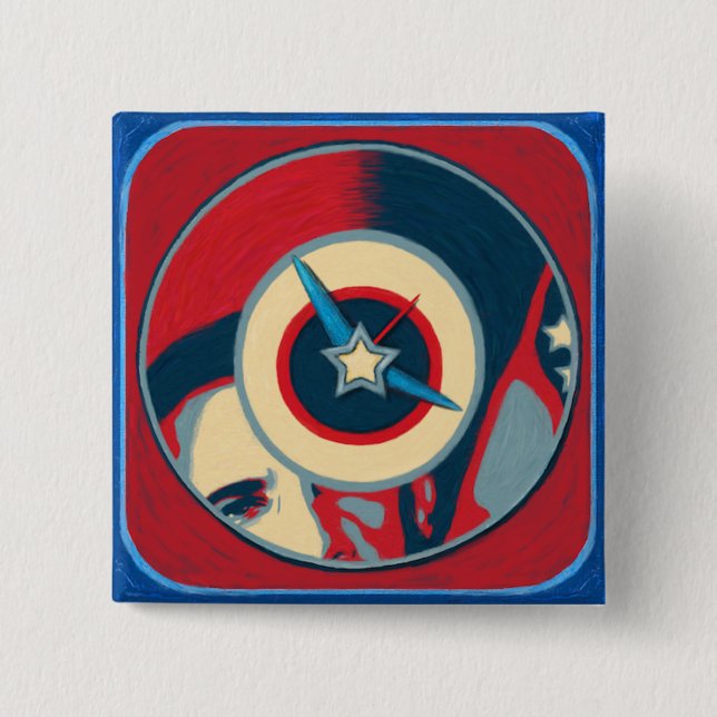 Botón del reloj de Obama (Anverso)