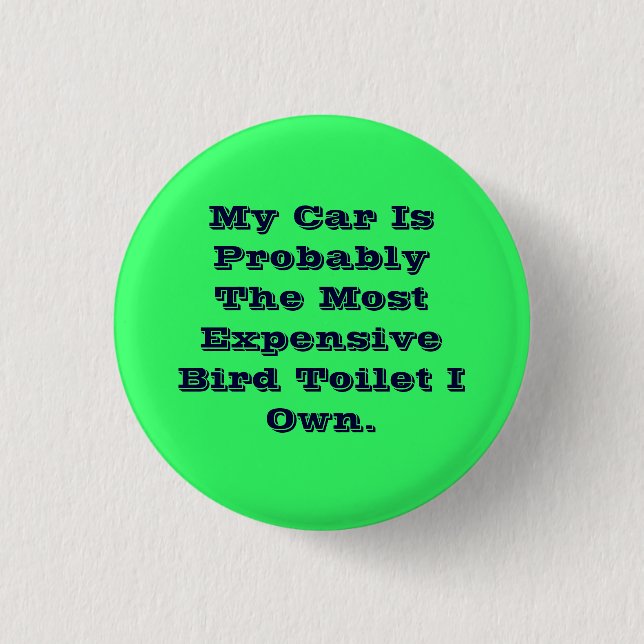 Botón del retrete del pájaro (Anverso)