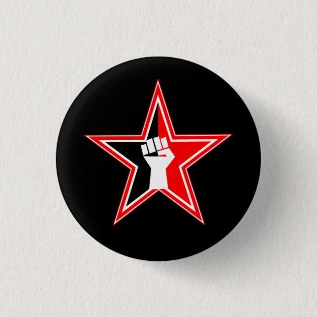 botón del revolucionario del Anarcho-sindicalista (Anverso)