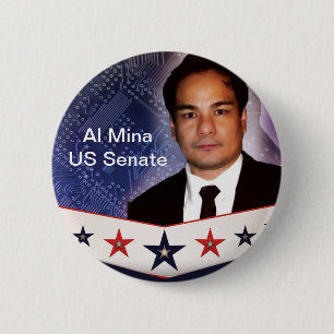 Botón del Senado de Estados Unidos Al Mina