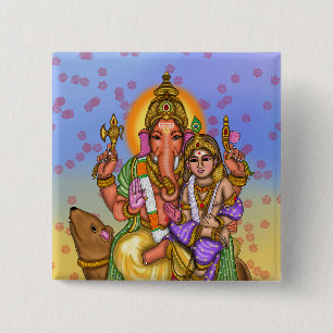 Botón del Señor Ganesha